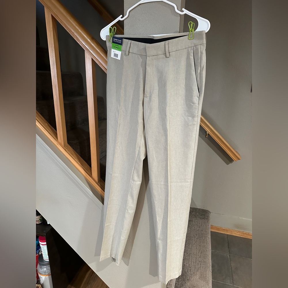 Men's Tan Dress Pants